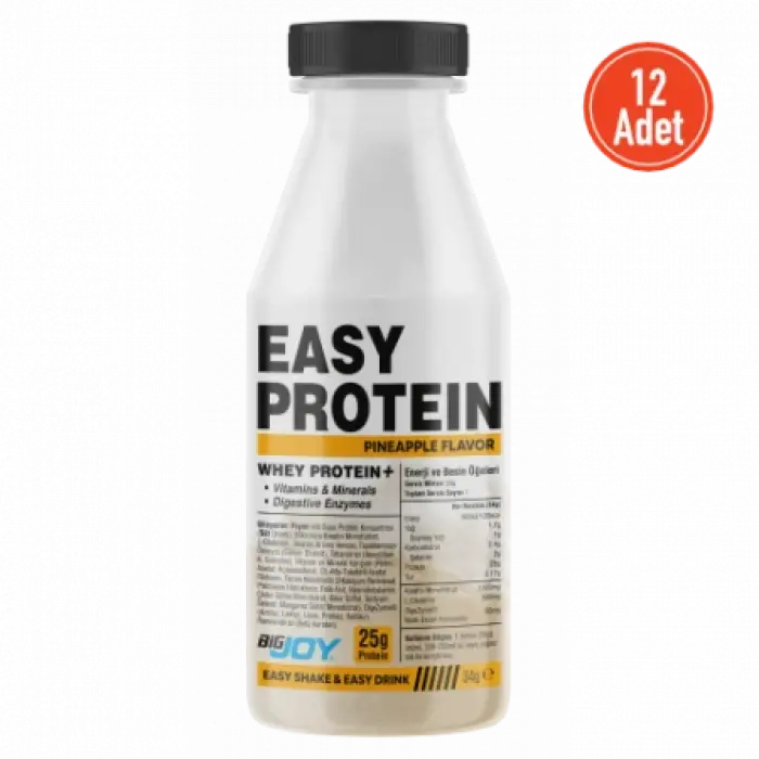 Easy Protein Ananas 35 gr x 35 gr*12 Adet