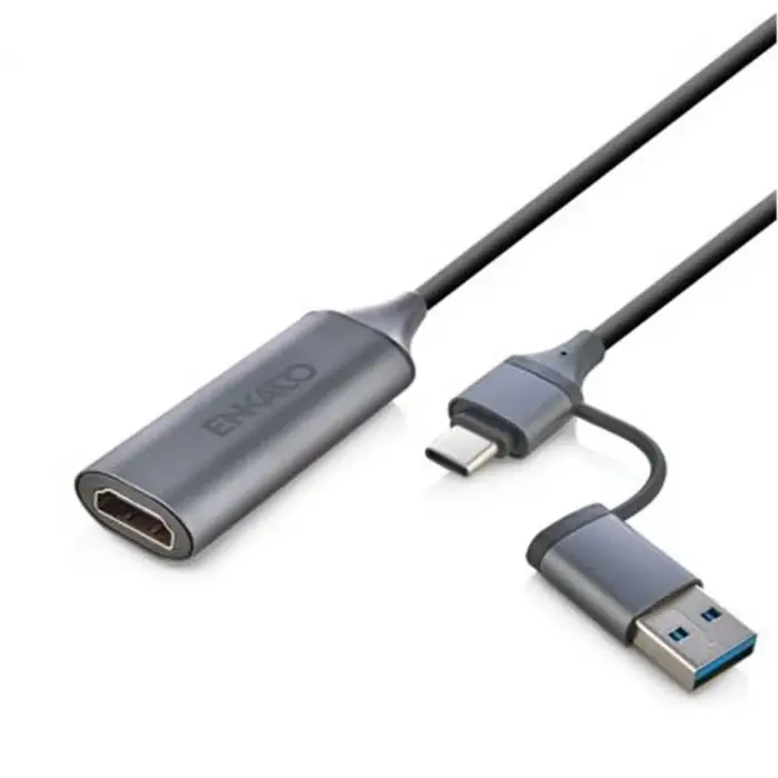 ENKADO EKD-TP46 TYPE-C+USB 3,0 TO HDMI VİDEO CAPTURE
