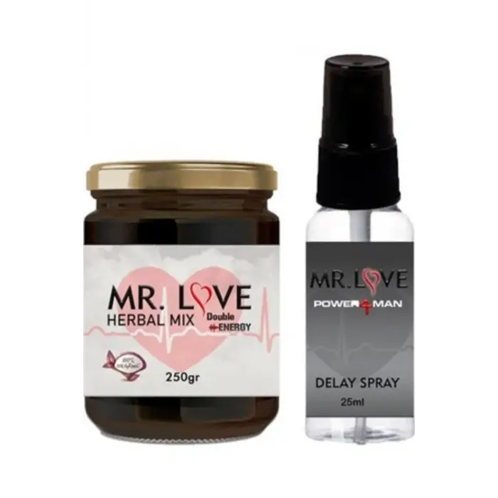 Erkek Macun 250 gr Mr Love 30 ml Uzun Deneyim Sprey