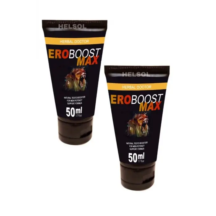 Eroboost Max Sertleştircili Masaj Bakım Kremi 50 ml X 2 Adet