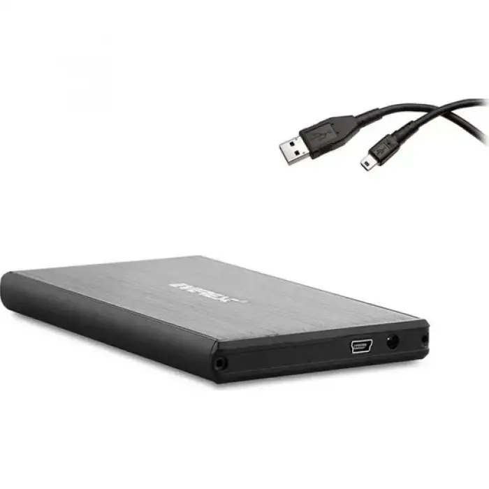 EVEREST 2.5 HDC-127 Sata Usb 2.0 Harddisk Kutusu Siyah