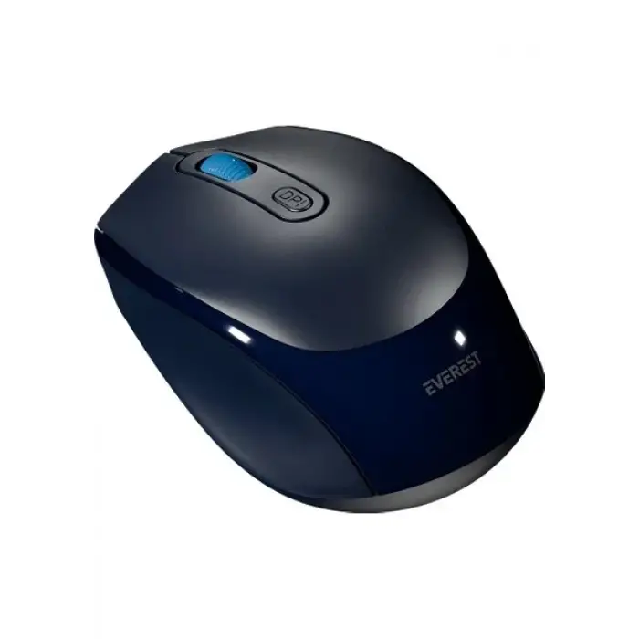Everest SMW-87 Kablosuz+USB 2,4Ghz Optik Wireless SIYAH Mouse