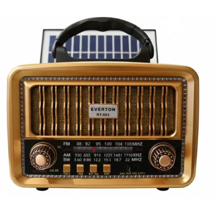 Everton RT-683 Bluetooth Usb-Micro Sd Nostaljik Radyo