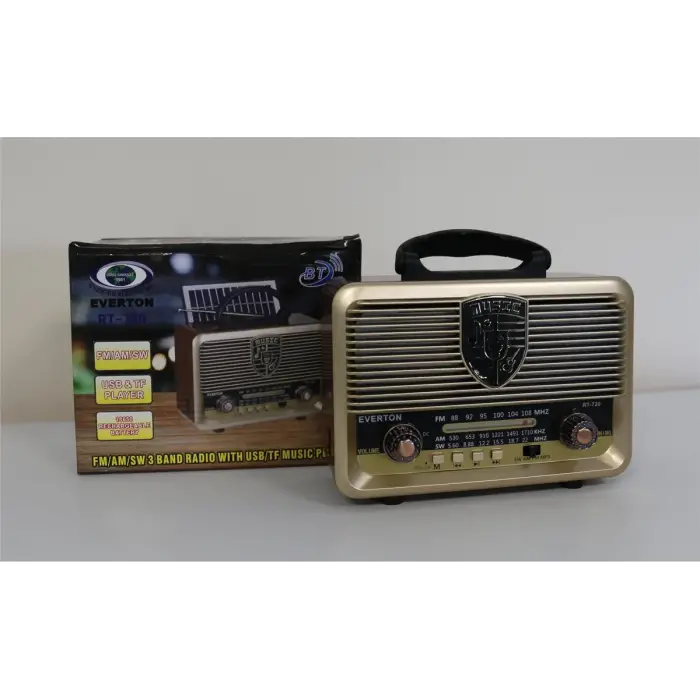 Everton RT-720 Bluetooth-USB-SD-FM Nostaljik Radyo