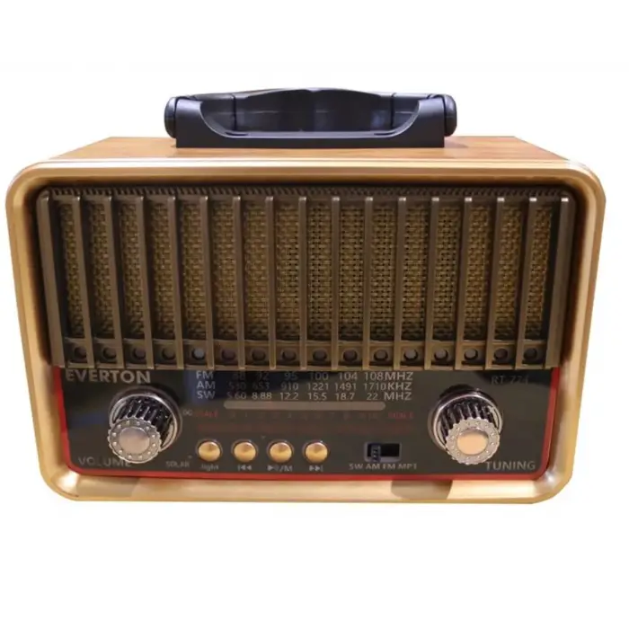 Everton RT-774 Bluetooth-USB-SD-FM Şarjlı Nostaljik Radyo