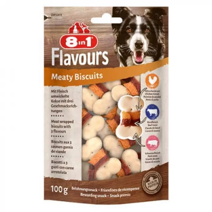 Flavours Meaty Biscuits Kıtır Köpek Ödülü 100 Gr