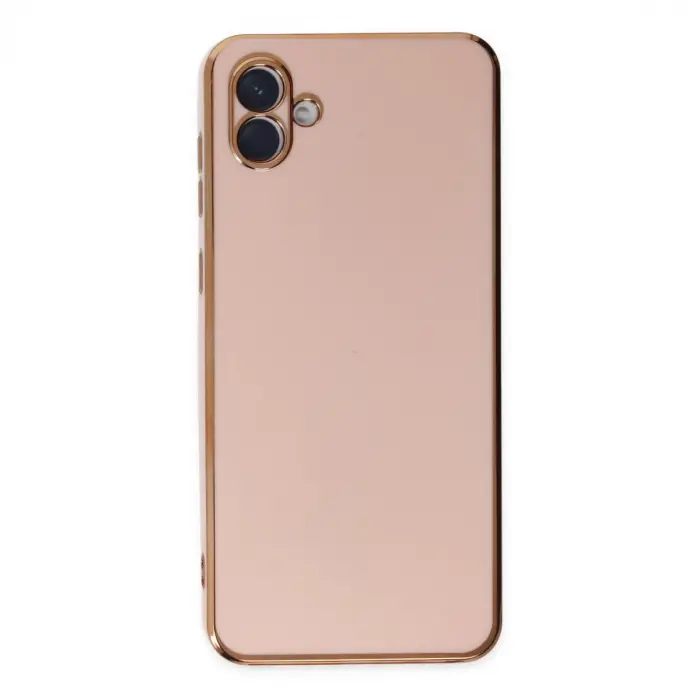 Galaxy A04 Kılıf Volet Silikon - Pembe