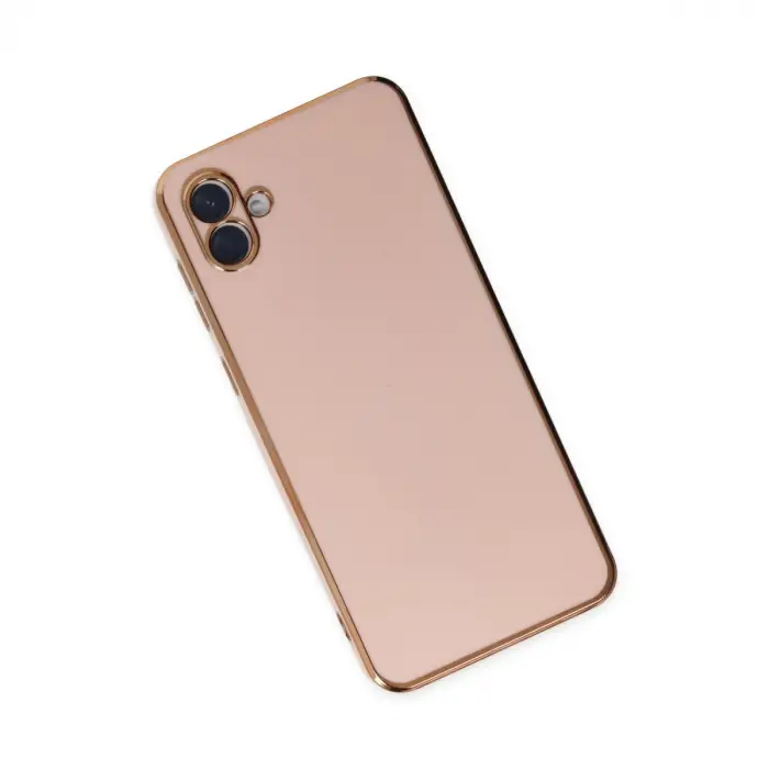 Galaxy A04 Kılıf Volet Silikon - Pembe