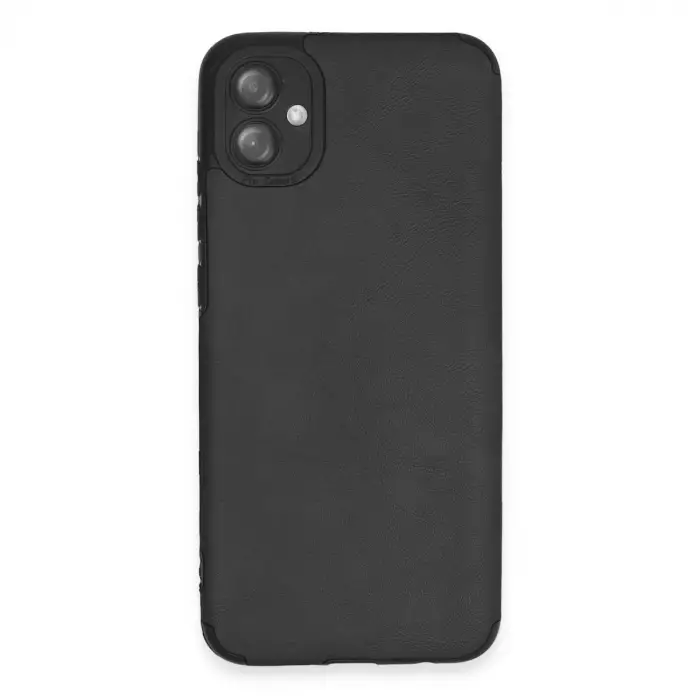 Galaxy A04E Kılıf Loop Deri Silikon - Siyah
