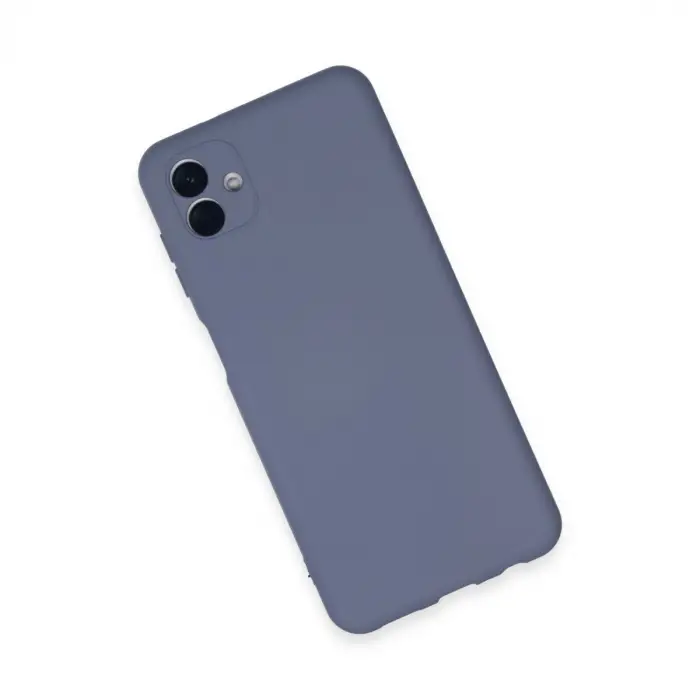 Galaxy A04E Kılıf Nano içi Kadife Silikon - Gri