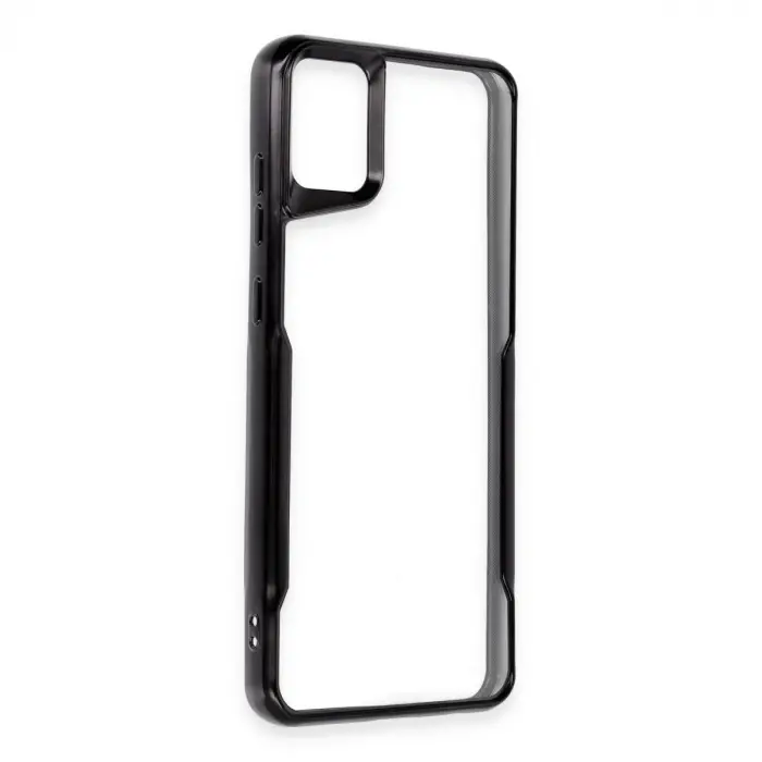 Galaxy A05 Kılıf Boyi Silikon Kapak - Siyah