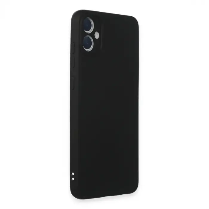 Galaxy A05 Kılıf First Silikon - Siyah