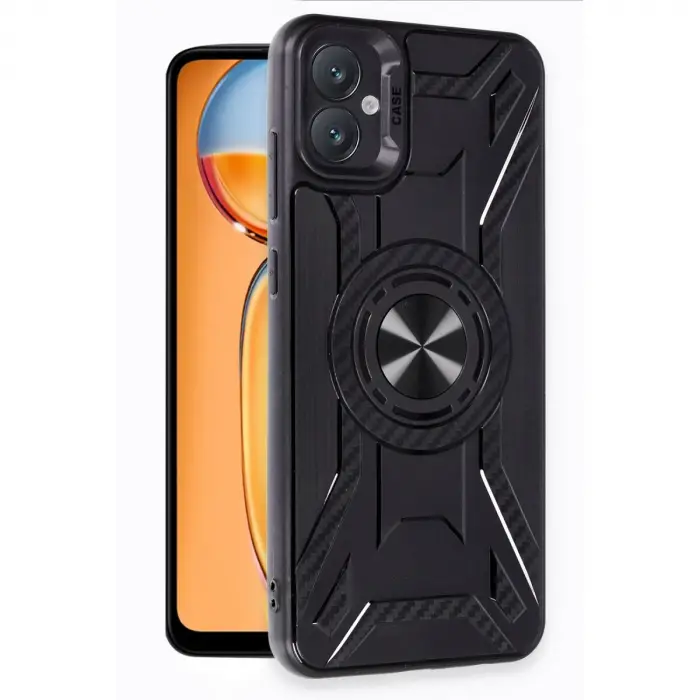 Galaxy A05 Kılıf Lincoln Silikon - Siyah