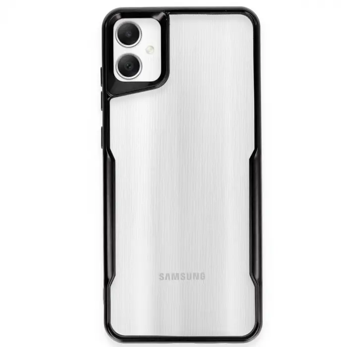 Galaxy A06 Kılıf Boyi Silikon Kapak - Siyah