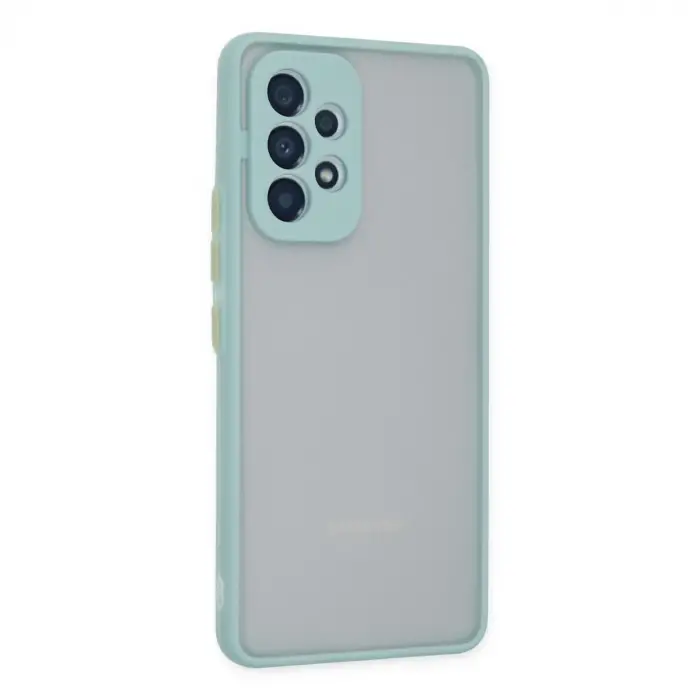 Galaxy A13 4G Kılıf Montreal Silikon Kapak - Turkuaz