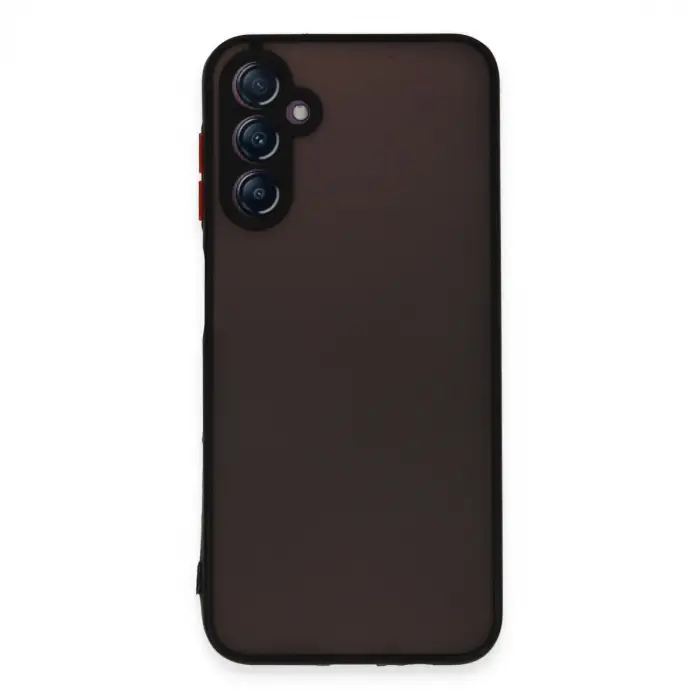Galaxy A14 4G Kılıf Montreal Silikon Kapak - Siyah