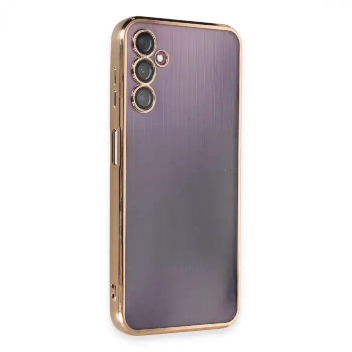 Galaxy A14 4G Kılıf Razer Lensli Silikon - Gold