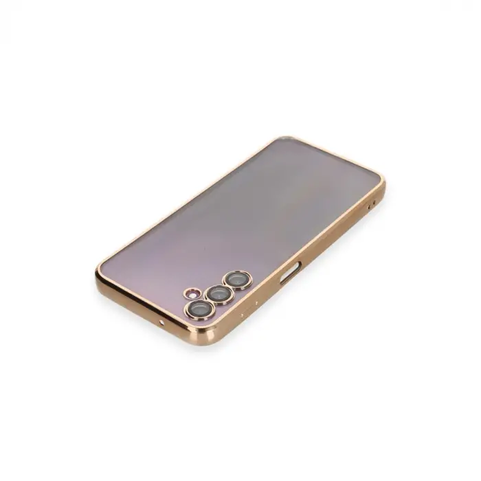 Galaxy A14 4G Kılıf Razer Lensli Silikon - Gold