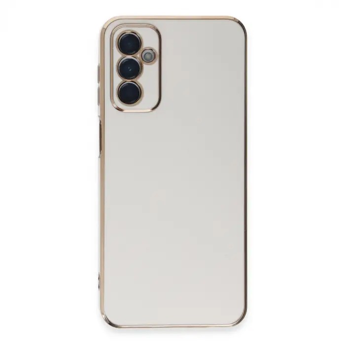 Galaxy A14 4G Kılıf Volet Silikon - Beyaz