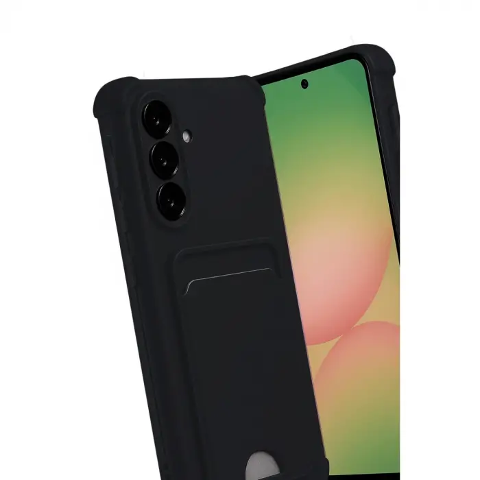 Galaxy A17 5G Kelvin Kartvizitli Silikon - Siyah