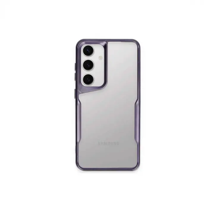 Galaxy A24 4G Kılıf Boyi Silikon Kapak - Derin Mor
