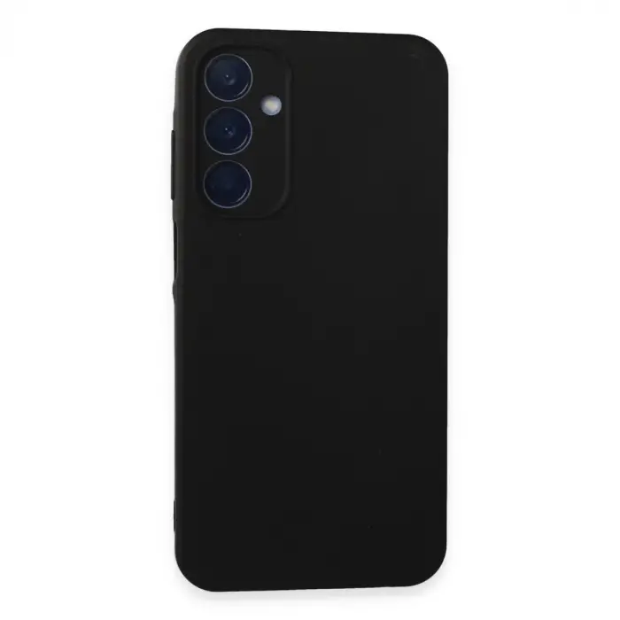 Galaxy A25 5G Kılıf Nano içi Kadife Silikon - Siyah