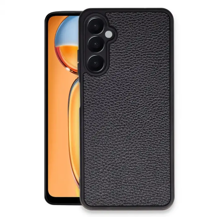 Galaxy A26 Kılıf Aras Deri Kapak - Siyah
