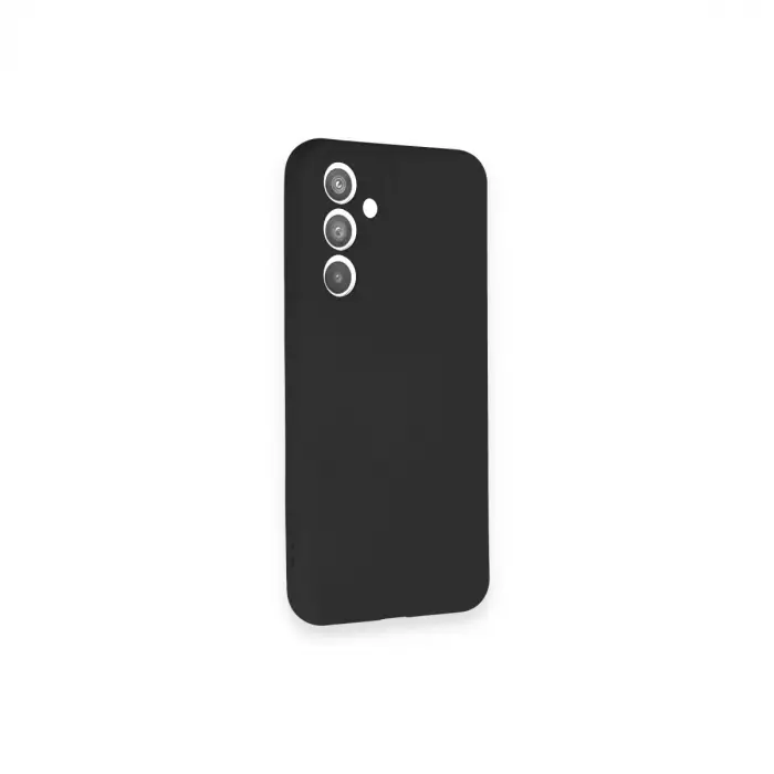 Galaxy A34 5G Kılıf Nano içi Kadife Silikon - Siyah