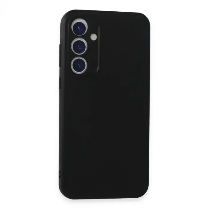 Galaxy A35 5G Kılıf First Silikon - Siyah