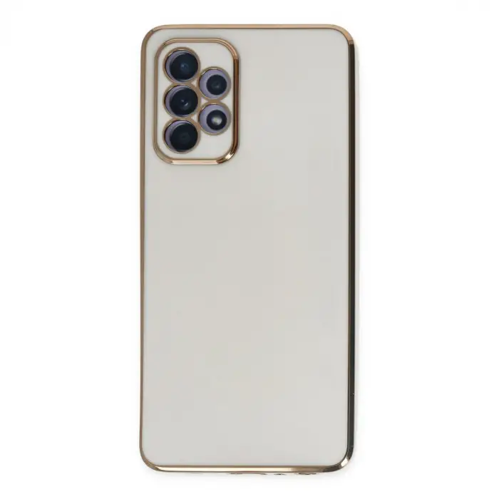Galaxy A52 Kılıf Volet Silikon - Beyaz