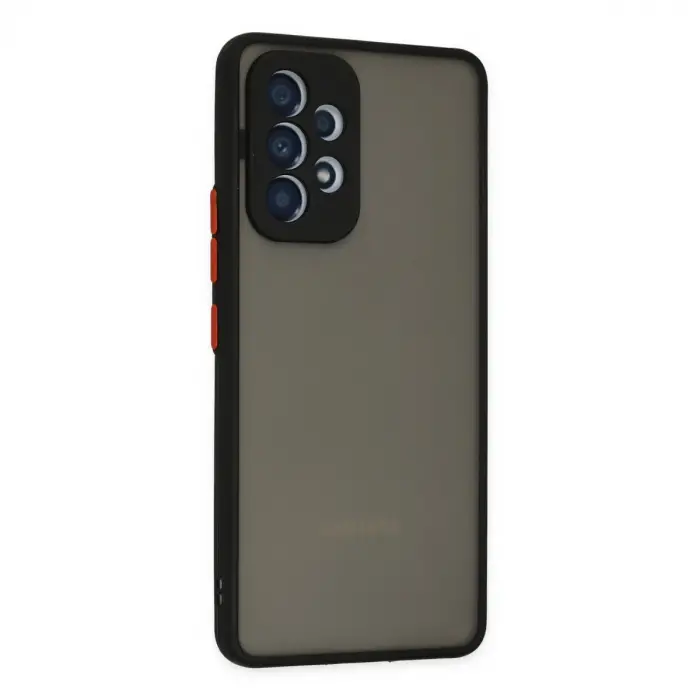 Galaxy A53 5G Kılıf Montreal Silikon Kapak - Siyah