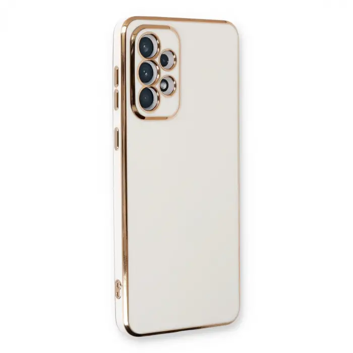 Galaxy A53 5G Kılıf Volet Silikon - Beyaz