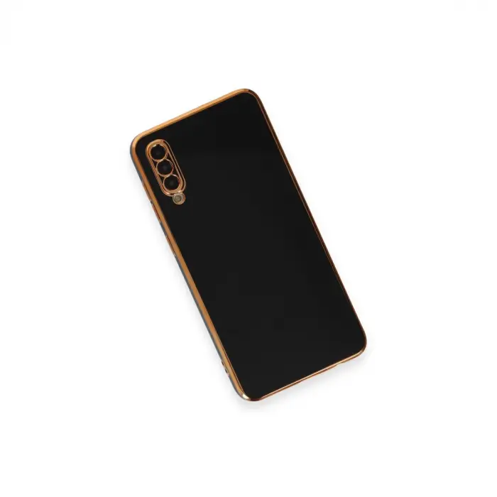 Galaxy A70 Kılıf Volet Silikon - Siyah