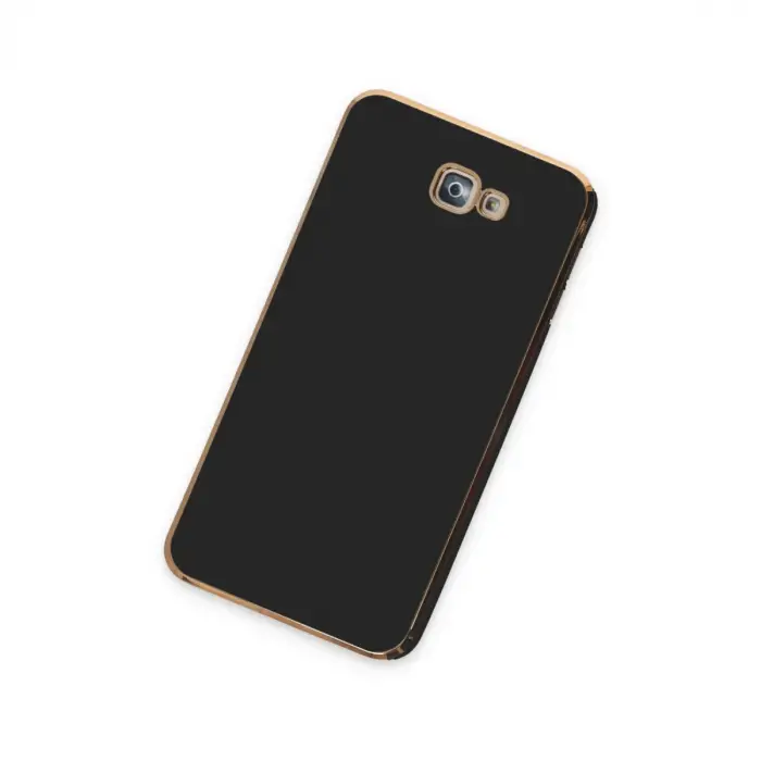 Galaxy J7 Prime Kılıf Volet Silikon - Siyah
