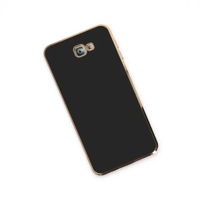 Galaxy J7 Prime Kılıf Volet Silikon - Siyah