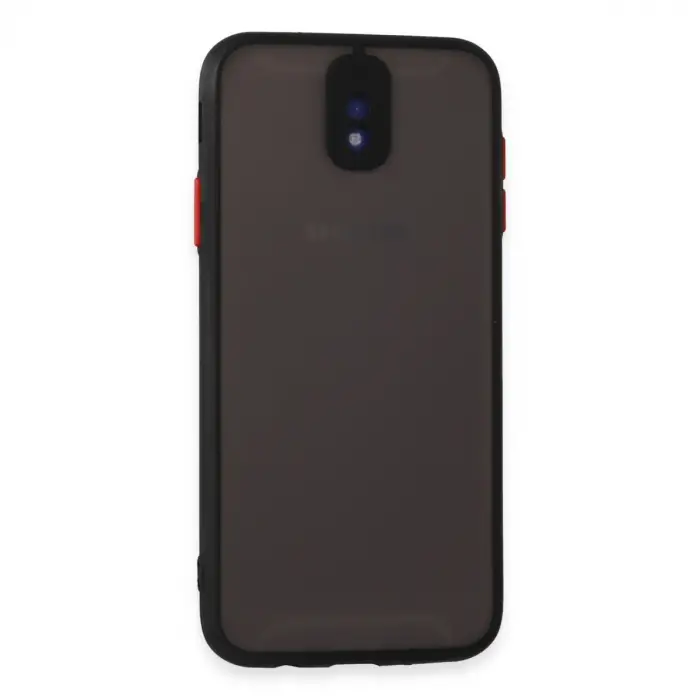 Galaxy J7 Pro / J730 Kılıf Montreal Silikon Kapak - Siyah