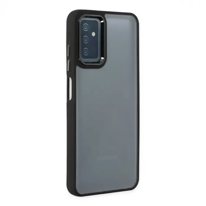 Galaxy M13 Kılıf Dora Kapak - Siyah