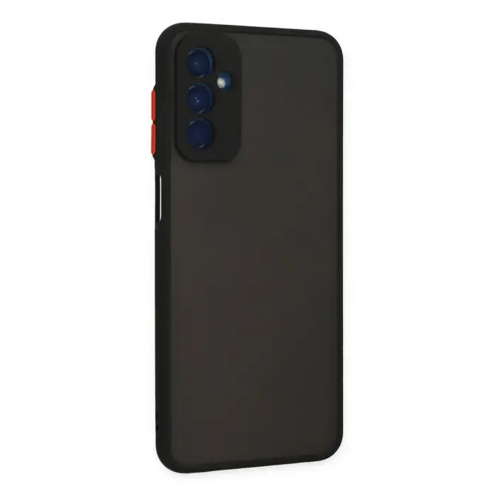 Galaxy M13 Kılıf Montreal Silikon Kapak - Siyah
