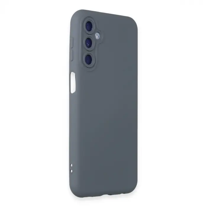 Galaxy M14 5G Kılıf Nano içi Kadife Silikon - Gri