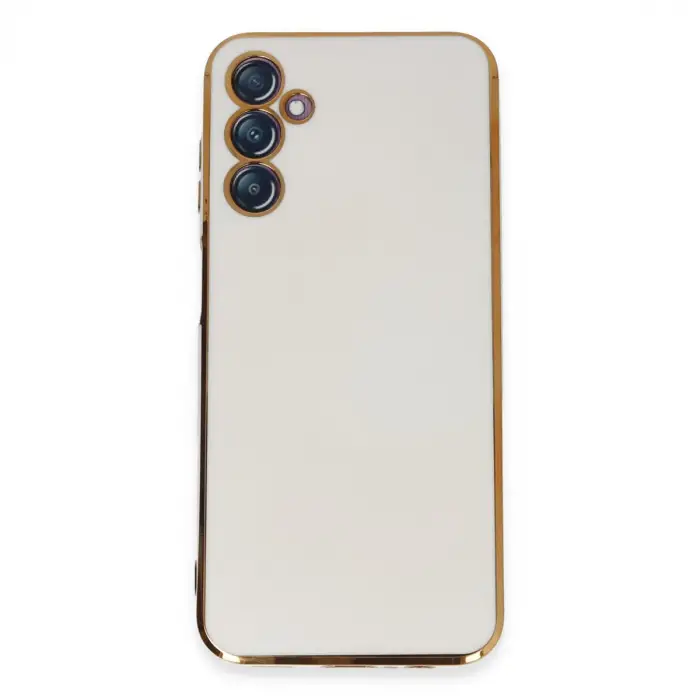 Galaxy M14 5G Kılıf Volet Silikon - Beyaz