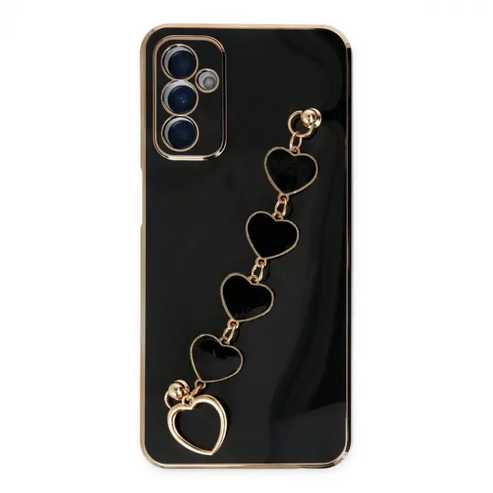 Galaxy M23 Kılıf Esila Silikon - Siyah