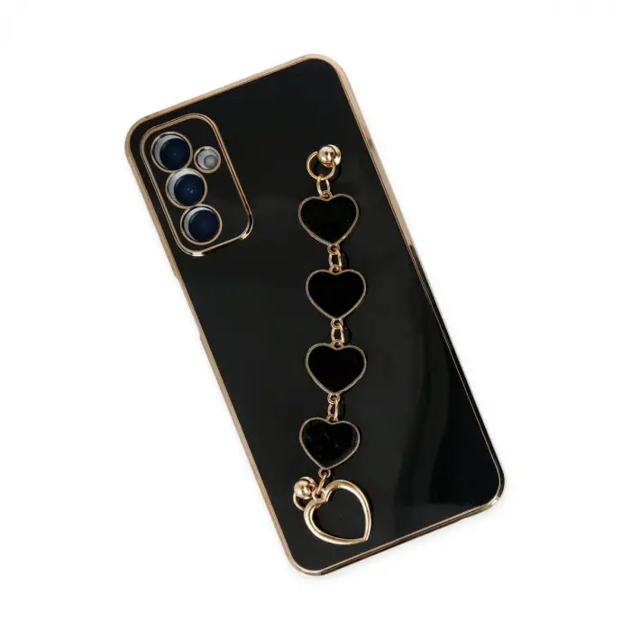 Galaxy M23 Kılıf Esila Silikon - Siyah
