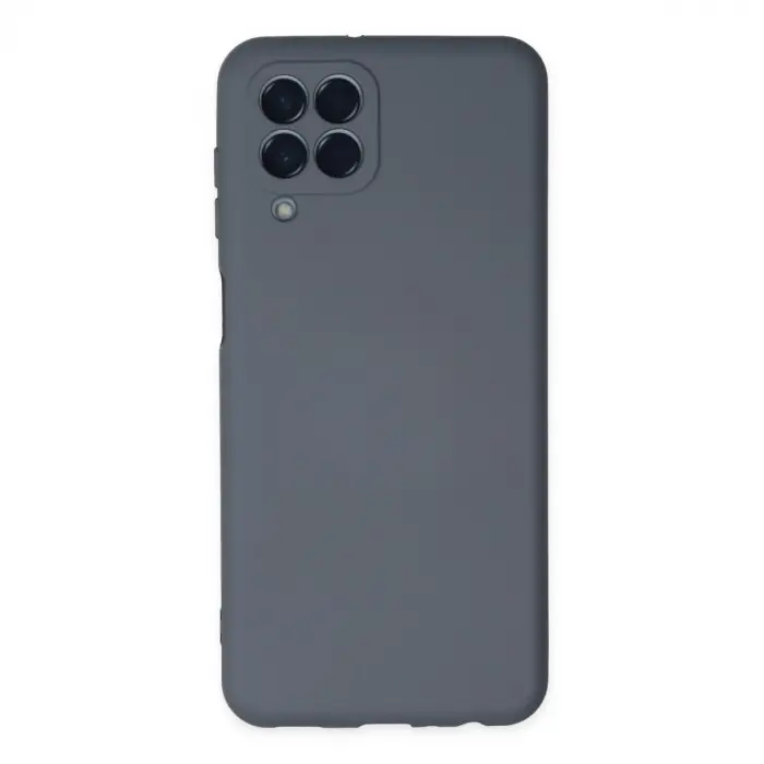 Galaxy M33 Kılıf Nano içi Kadife Silikon - Gri