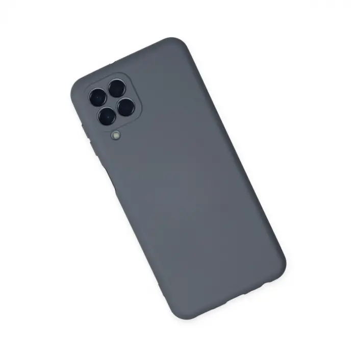 Galaxy M33 Kılıf Nano içi Kadife Silikon - Gri