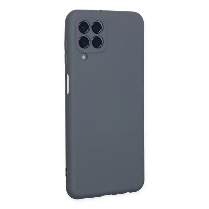 Galaxy M33 Kılıf Nano içi Kadife Silikon - Gri