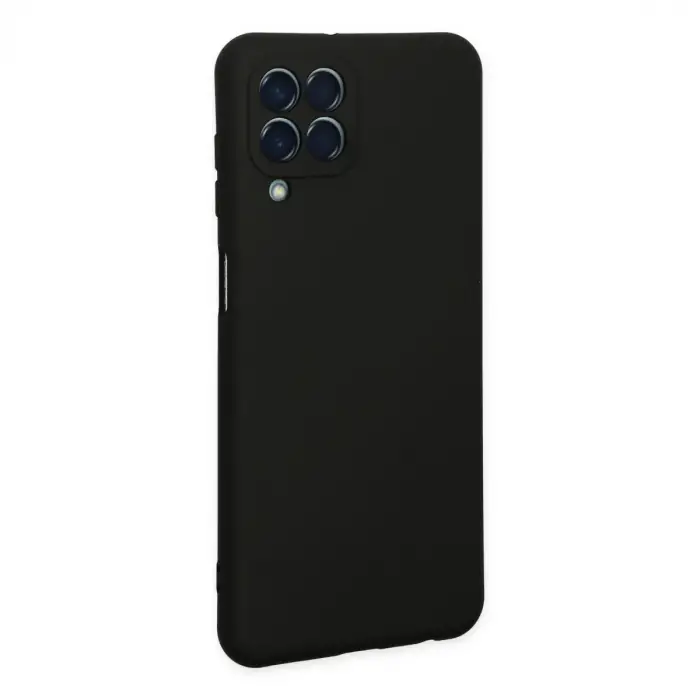 Galaxy M33 Kılıf Nano içi Kadife Silikon - Siyah