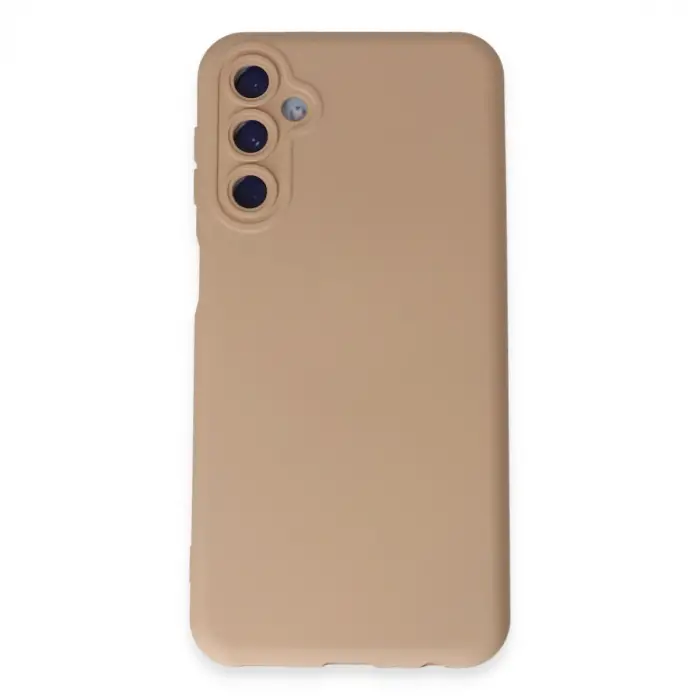 Galaxy M34 5G Kılıf Nano içi Kadife Silikon - Pudra