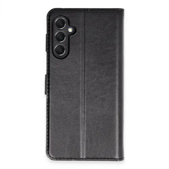 Galaxy M34 5G Kılıf Trend S Plus Kapaklı Kılıf - Siyah