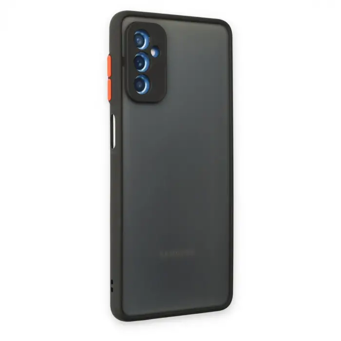 Galaxy M52 5G Kılıf Montreal Silikon Kapak - Siyah