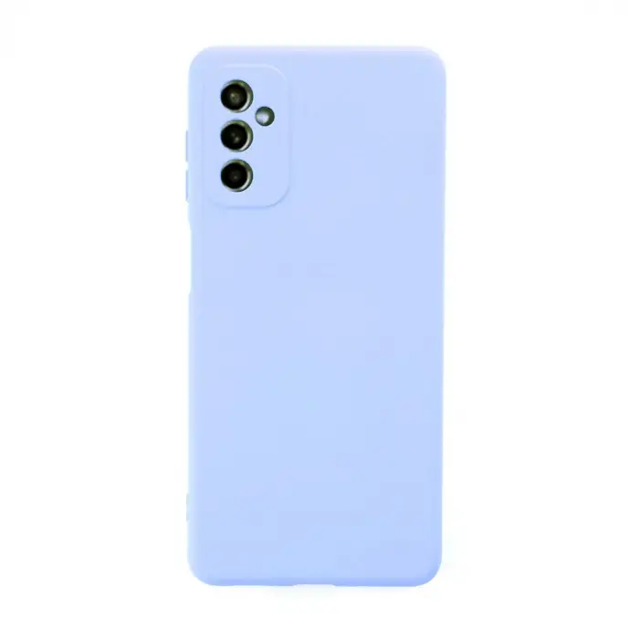 Galaxy M52 5G Kılıf Nano içi Kadife Silikon - Lila